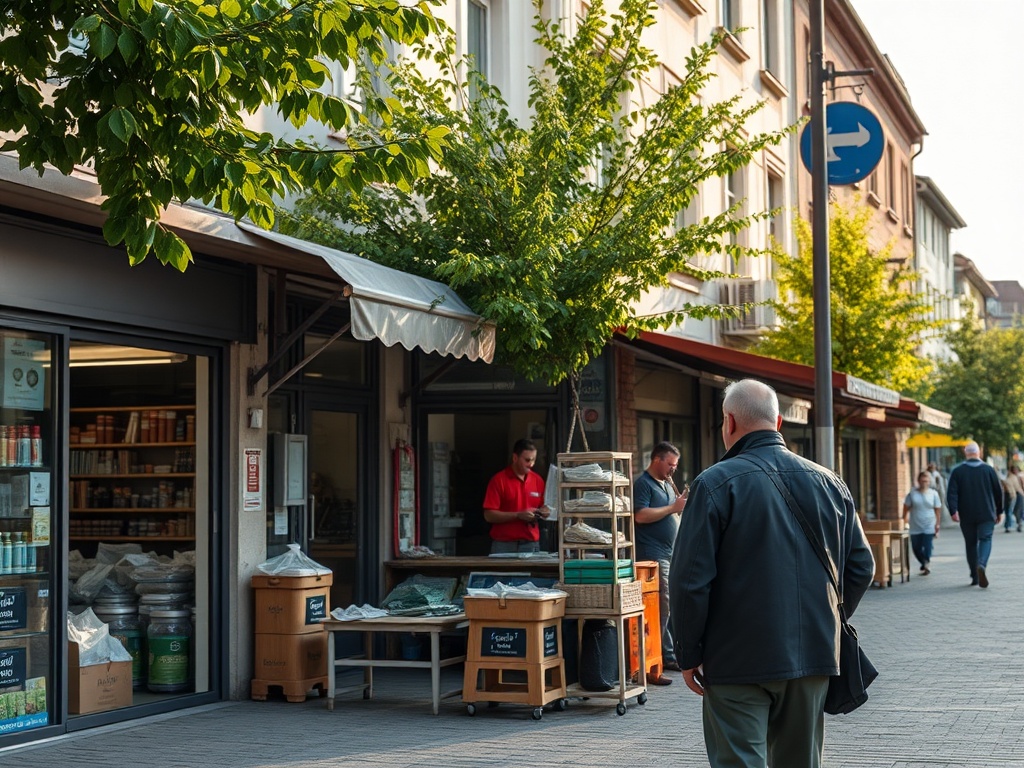 Uczestnicy podczas Wielkich Targów Pracy Powiatu Mieleckiego, szukający możliwości zatrudnienia.