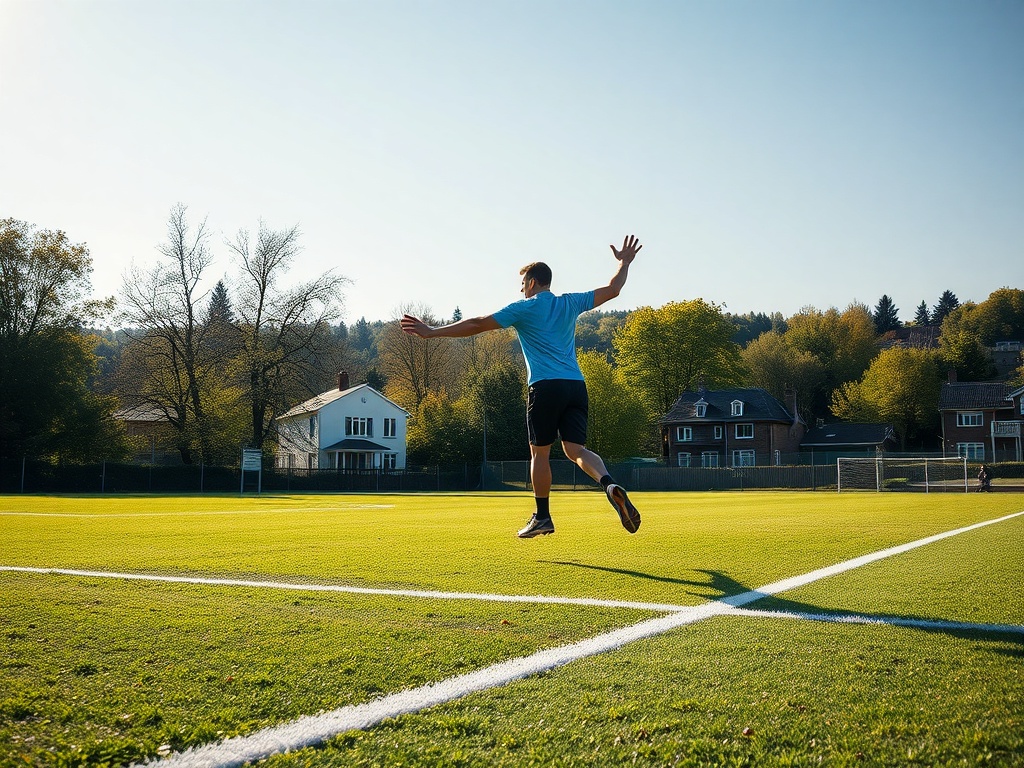 Zawodnicy Irydy Mielec świętujący zwycięstwo, w tle logo klubu i Mielec